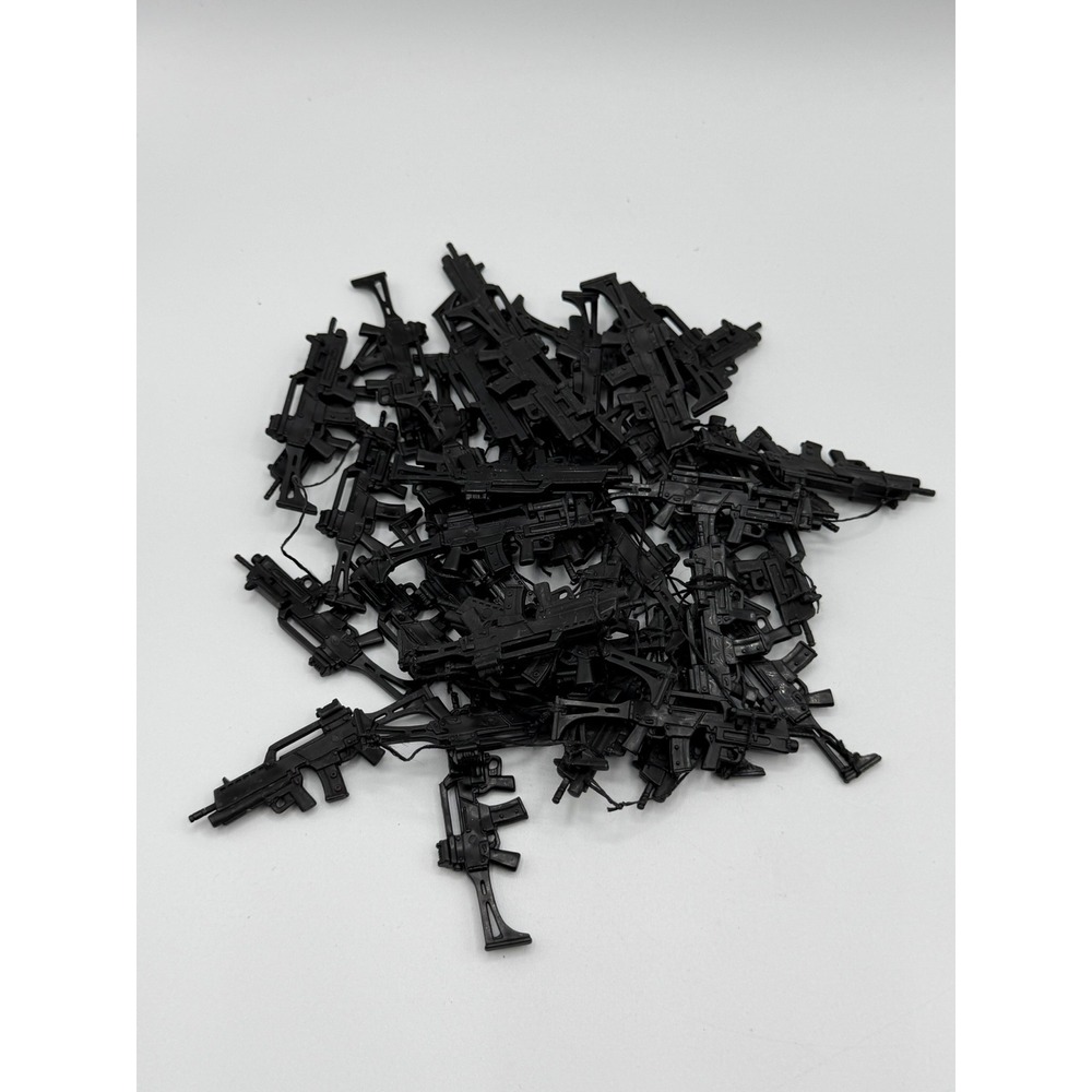 HASBRO 40 Pcs H&K G36 Rifle with Grenade Launcher Toy 1:18 Scale GI Joe COBRA